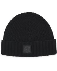 Stone Island - Ghost Piece Cashmere Beanie - Lyst