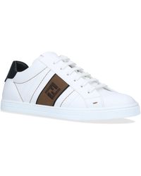 fendi mens white sneakers