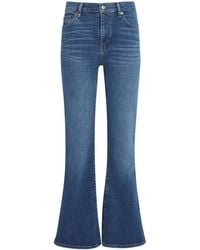 FRAME - The Icon Mid-Rise Flared Jeans - Lyst