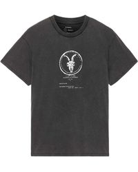 AllSaints - Organic Cotton Tier Hale T-Shirt - Lyst