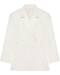 Givenchy - Wool Double-Breasted Blazer - Lyst