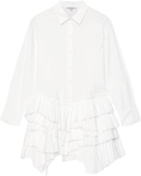 AllSaints - Organic Cotton Kristi Shirt Dress - Lyst