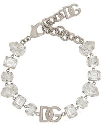 Dolce & Gabbana - Crystal Bracelet - Lyst