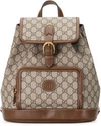 Gucci - Gg Supreme Monogram Backpack - Lyst