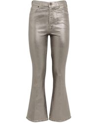 Veronica Beard - Carson Flared Ankle Jeans - Lyst