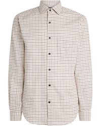 James Purdey & Sons - Cotton Tattersall Shooting Shirt - Lyst