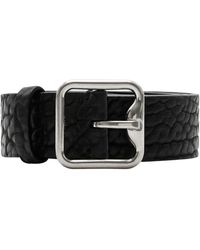Burberry - Leather B-buckle Belt - Lyst