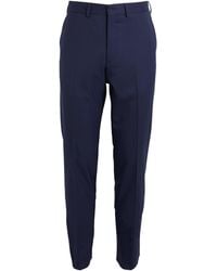 Ralph Lauren - Wool Serge Straight Trousers - Lyst