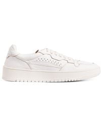 Eleventy - Leather Sneakers - Lyst