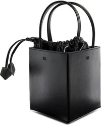 TALEL PARIS - Leather Triangle Top-Handle Bag - Lyst