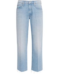 Mother - The Rambler Zip Ankle Jeans - Lyst