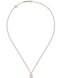 Chopard - And Diamond Happy Diamonds Icons Pendant Necklace - Lyst