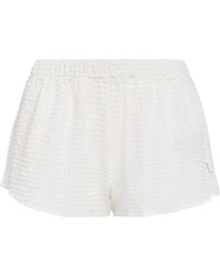 Hunza G - Seersucker Elasticated Shorts - Lyst
