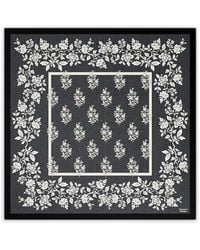 Weekend by Maxmara - Silk Floral Print Scarf - Lyst