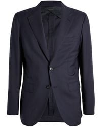 Brioni - Wool-Silk Plume Blazer - Lyst