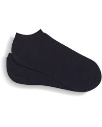 Zegna - Logo Ankle Socks - Lyst