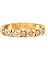 Chanel - And Diamond Coco Crush Ring - Lyst