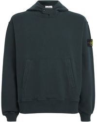 Stone Island - Organic Cotton Compass Hoodie - Lyst