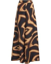 PUCCI - Silk Labirinto Print Trousers - Lyst