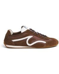 Sandro - Suede Light Wave Sneakers - Lyst