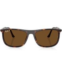 Ray-Ban - Rb2216 Rectangle Sunglasses - Lyst