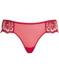Simone Perele - Lace Intrigue Tanga Briefs - Lyst