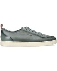 Santoni - Leather Montecarlo Sneakers - Lyst
