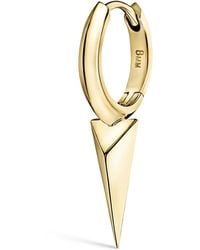Maria Tash - Faceted Single Long Spike Hoop Earring - Lyst
