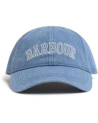 Barbour - Denim Emily Sports Cap - Lyst