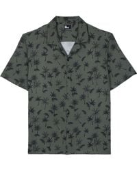 The Kooples - Palm Tree Print Shirt - Lyst