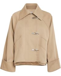 Patou - Cotton Twill Cropped Jacket - Lyst