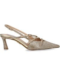 Steve Madden - Crystal-Embellished Liana Slingback Pumps 60 - Lyst