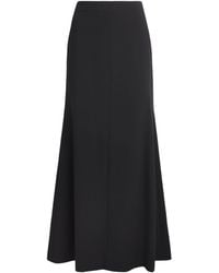 Jil Sander - Back Split Maxi Skirt - Lyst