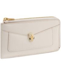 BVLGARI - Serpenti Forever Zipped Card Holder - Lyst