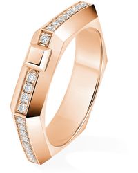 Messika - Moderniste And Diamond Small Pavé Ring - Lyst