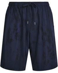 Derek Rose - Printed London Lounge Shorts - Lyst