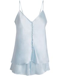 Olivia Von Halle - Silk Etta Liliana Pyjama Set - Lyst