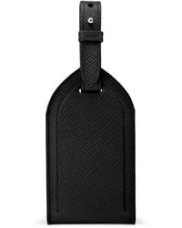 Smythson - Leather Panama Luggage Tag - Lyst