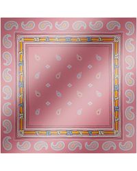 Max Mara - Silk Printed Scarf - Lyst