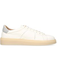 Eleventy - Leather Low-top Sneakers - Lyst