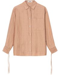 Aeron - Linen-blend Soir Shirt - Lyst