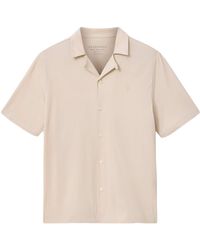 AllSaints - Organic Cotton Hudson Shirt - Lyst