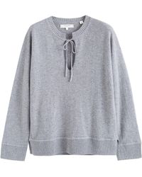 Chinti & Parker - Cashmere Split-neck Sweater - Lyst