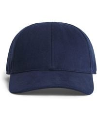 Eleventy - Cotton-Cashmere Baseball Cap - Lyst