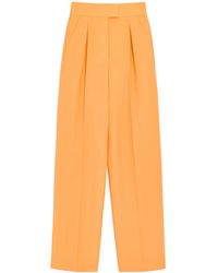Valentino - Mohair-Wool Trousers - Lyst