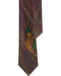 Ralph Lauren - Printed Silk Tie - Lyst