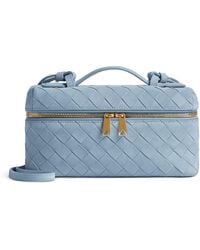 Bottega Veneta - Suede Bang Bang Vanity Case Bag - Lyst