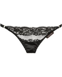 Coco De Mer - Lace Bow-detail Thong - Lyst