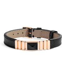 Marli New York - And Saffiano Leather Unii Bracelet - Lyst