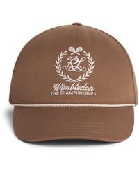 Ralph Lauren - X Wimbledon Silk Baseball Cap - Lyst